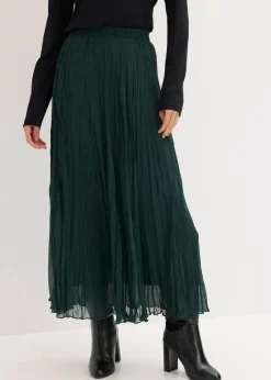 Online Chiffon-Rock in Crash-Optik Damen Nachhaltigere Materialien|Röcke