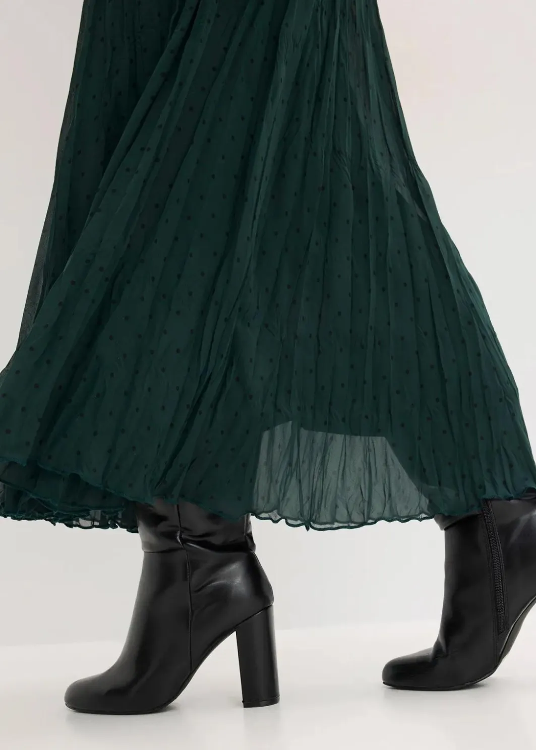 Online Chiffon-Rock in Crash-Optik Damen Nachhaltigere Materialien|Röcke