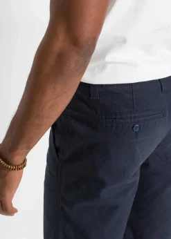 Hot Chino-Bermuda aus reiner Baumwolle, Regular Fit Herren Große Größen|Shorts