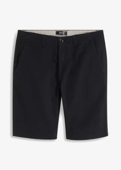 Clearance Chino-Bermuda aus reiner Baumwolle, Regular Fit Herren Hosen|Basics