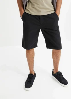 Clearance Chino-Bermuda aus reiner Baumwolle, Regular Fit Herren Hosen|Basics