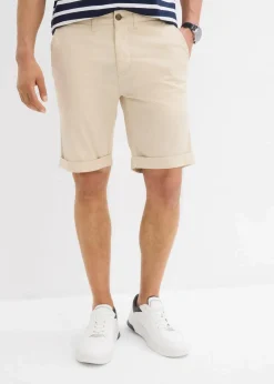 Herren bonprix Große Größen|Shorts|Chino-Bermuda, Regular Fit