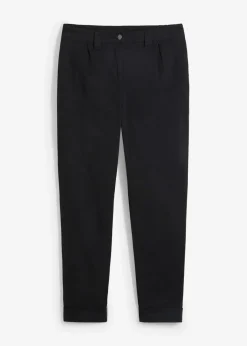 Damen bonprix Hosen|Kurzgrößen|Chinohose aus Baumwolle, knöchellang