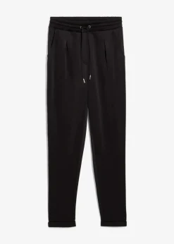 Damen bonprix Nachhaltigere Materialien|Hosen|Chinohose aus Scuba