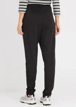Damen bonprix Nachhaltigere Materialien|Hosen|Chinohose aus Scuba