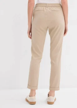 Damen bonprix Bekleidung·Kleider|Hosen|Chinohose aus Viskose-Mix