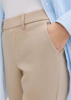Damen bonprix Bekleidung·Kleider|Hosen|Chinohose aus Viskose-Mix