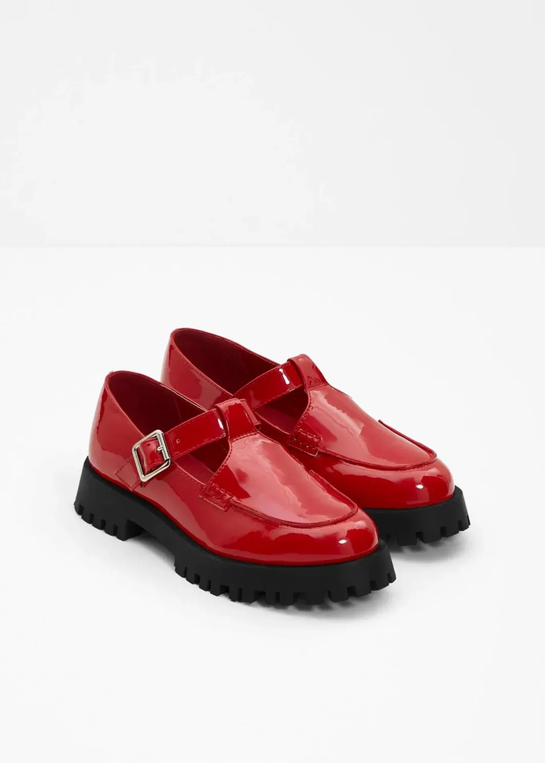 Sale Chunky Loafer mit Cut-Outs Damen Sommerschuhe|Slipper & Halbschuhe
