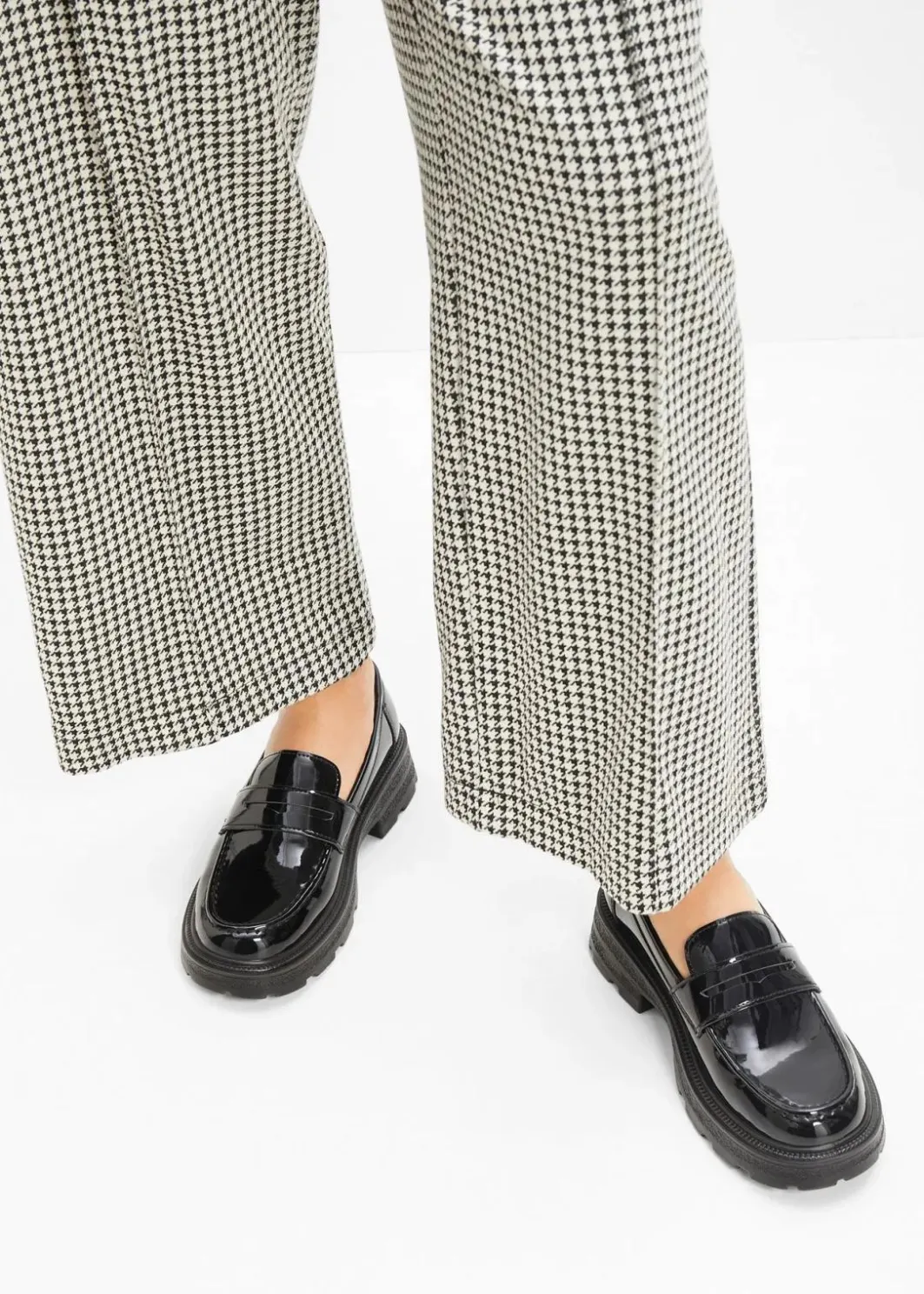 Damen bonprix Sommerschuhe|Loafer|Chunky Loafer mit leichter Sohle