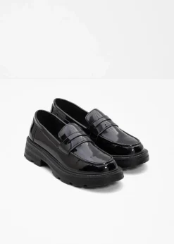 Damen bonprix Sommerschuhe|Loafer|Chunky Loafer mit leichter Sohle