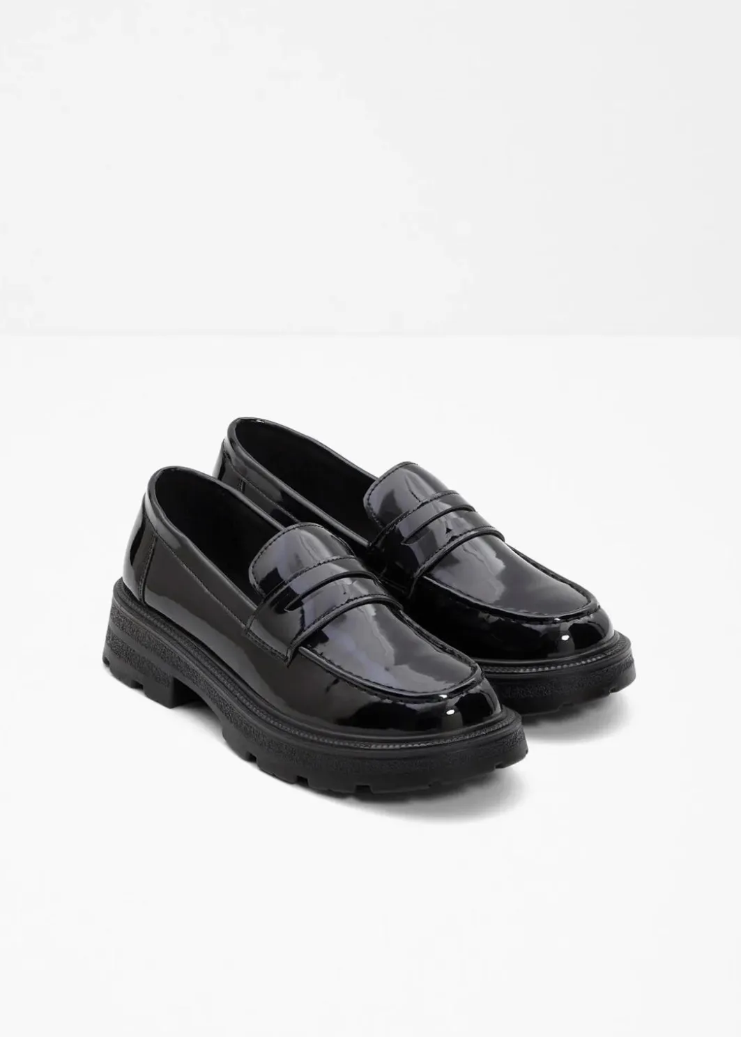 Damen bonprix Sommerschuhe|Loafer|Chunky Loafer mit leichter Sohle