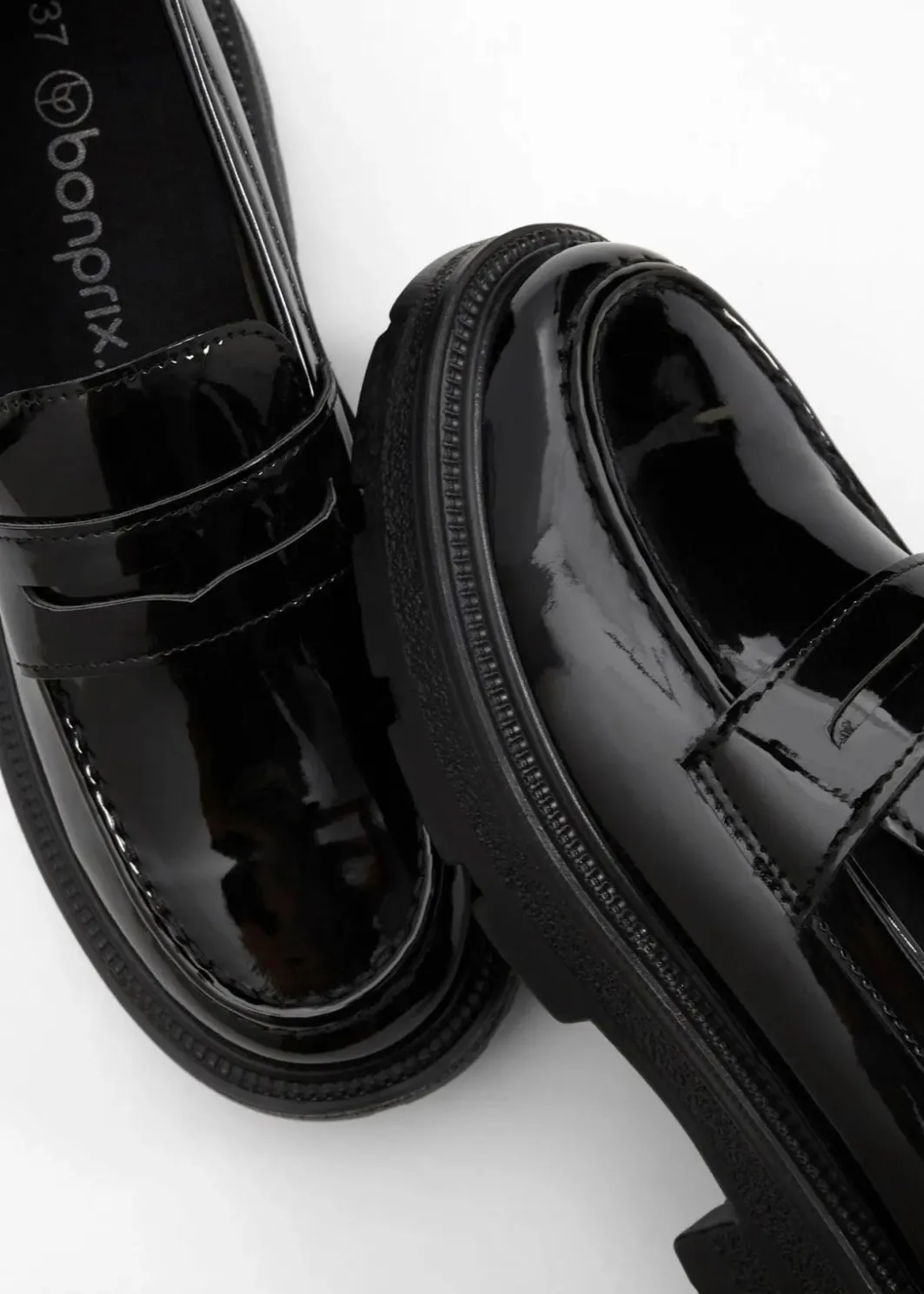 Damen bonprix Sommerschuhe|Loafer|Chunky Loafer mit leichter Sohle
