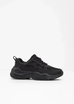 Damen bonprix Sneaker|Chunky Sneaker mit Mesh-Einsatz