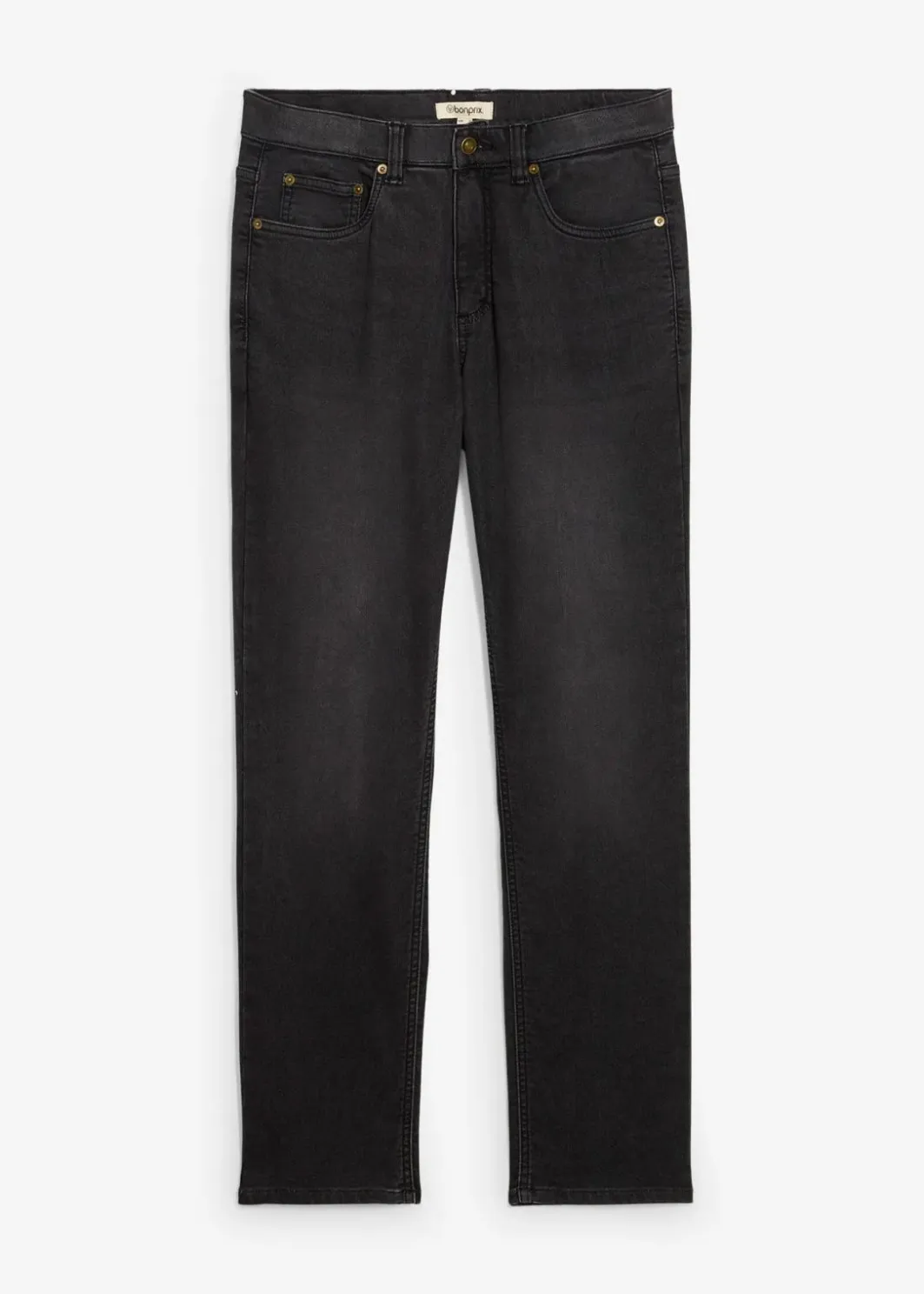 Herren bonprix Große Größen|Sweat|Classic Fit Jeans aus weichem Sweat-Denim mit Komfortbund, Straight