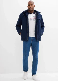 Discount Classic Fit Jeans mit Komfortbund, Straight Herren Jeans|Basics
