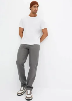 Online Classic Fit Stretch-Hose, Straight Herren Hosen|Basics