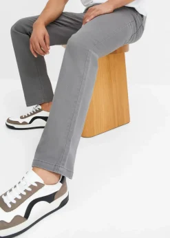 Online Classic Fit Stretch-Hose, Straight Herren Hosen|Basics