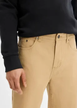 Clearance Classic Fit Stretch-Hose, Straight Herren Hosen|Basics