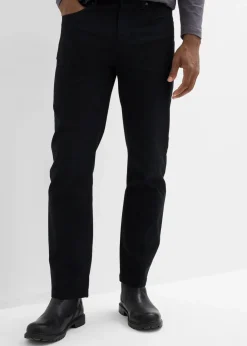 Herren bonprix Hosen|Basics|Classic Fit Stretch-Hose, Straight