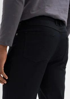 Herren bonprix Hosen|Basics|Classic Fit Stretch-Hose, Straight