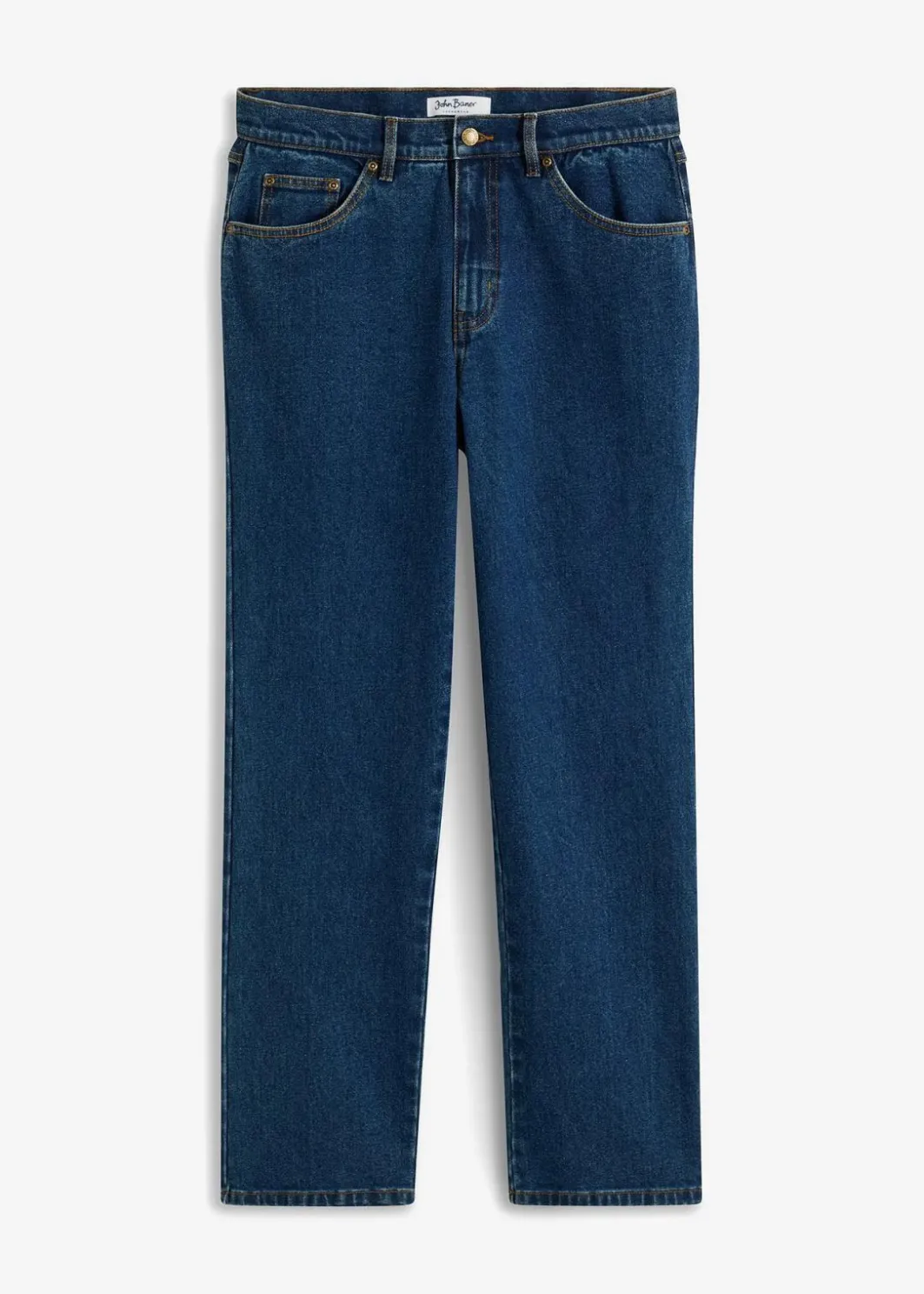 Herren bonprix Jeans|Basics|Classic Fit Stretch-Jeans, Straight