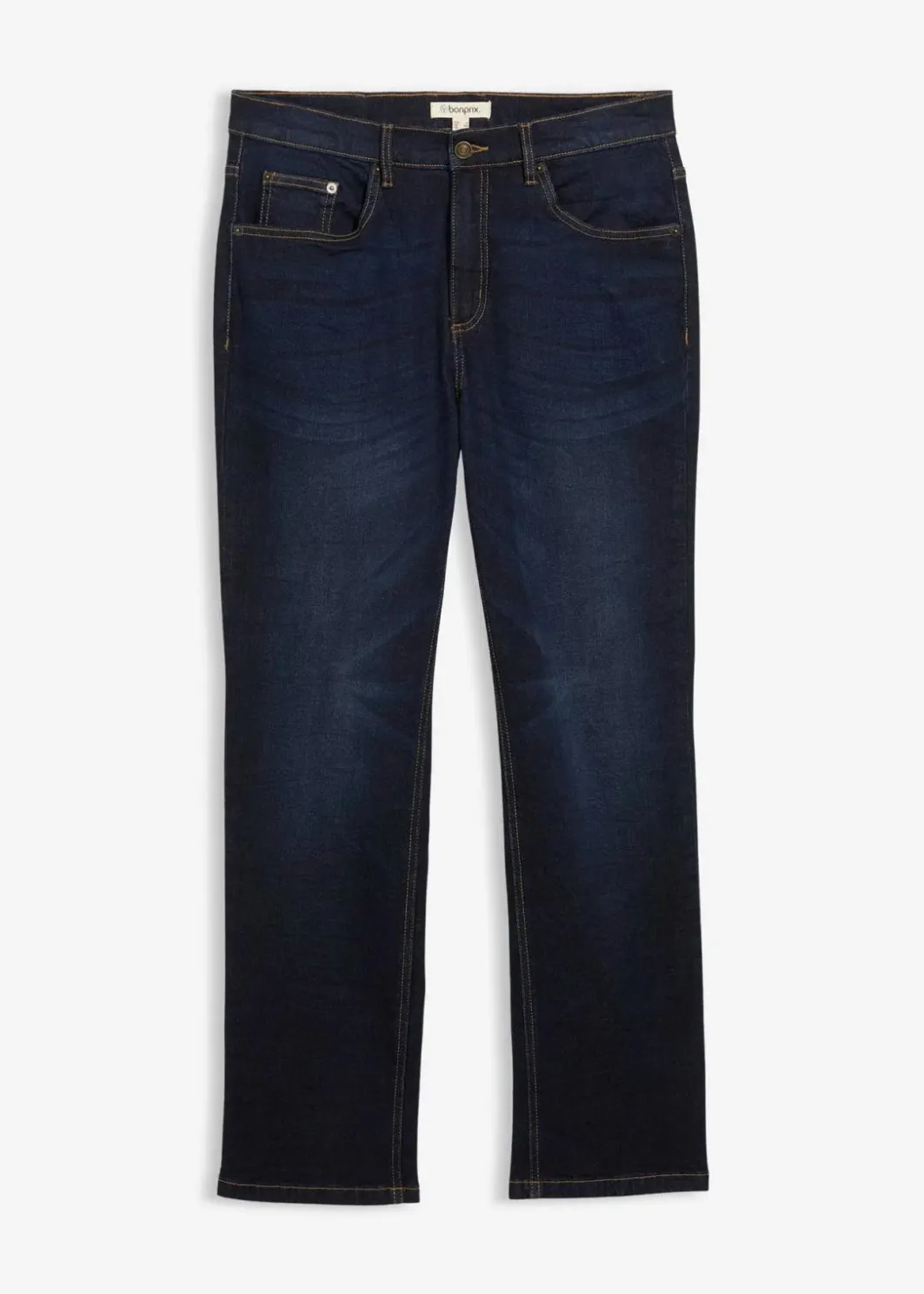 Discount Classic Fit Stretch-Jeans, Straight Herren Jeans|Große Größen