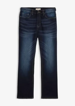 Sale Classic Fit Stretch-Jeans mit Bequembund, Bootcut Herren Jeans