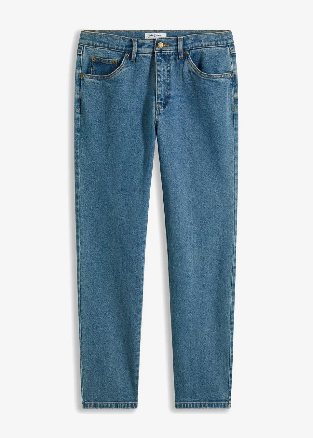 Herren bonprix Jeans|Basics|Classic Fit Stretch-Jeans, Straight