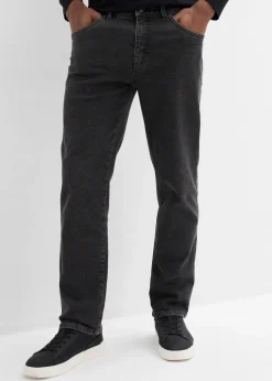 Best Classic Fit Stretch-Jeans, Straight Herren Jeans|Basics