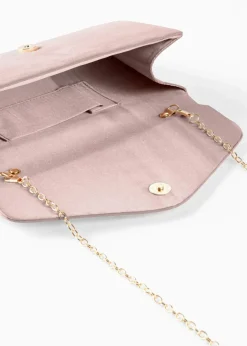 Damen bonprix Taschen|Festliche Mode|Clutch mit Überschlagdetails