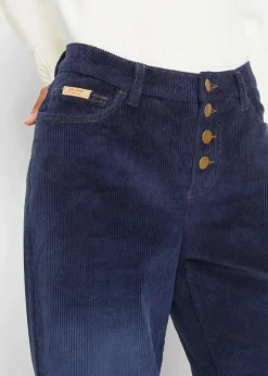 Clearance Cordhose aus Baumwolle mit Stretch Damen Bekleidung·Kleider|Hosen