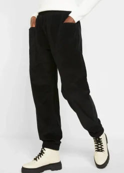 Damen bonprix Bekleidung·Kleider|Hosen|Cord-Hose aus Baumwoll-Mix