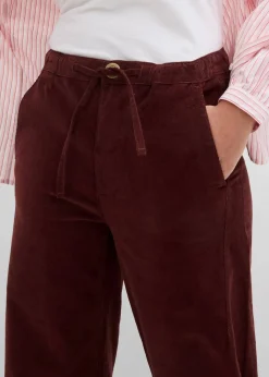 Damen bonprix Bekleidung·Kleider|Hosen|Cordhose aus Baumwoll-Mix