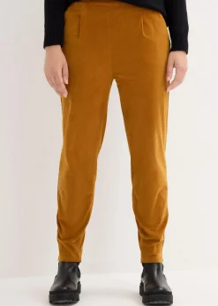 Damen bonprix Hosen|Nachhaltigere Materialien|Cordhose aus Bio-Baumwolle