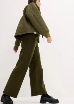 Damen bonprix Hosen|Bekleidung·Kleider|Cordhose im Marlene-Stil