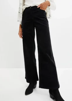 Damen bonprix Hosen|Bekleidung·Kleider|Cordhose im Marlene-Stil