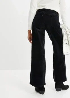 Damen bonprix Hosen|Bekleidung·Kleider|Cordhose im Marlene-Stil