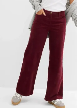 Discount Cordhose im Marlene-Stil Damen Hosen|Bekleidung·Kleider