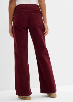 Discount Cordhose im Marlene-Stil Damen Hosen|Bekleidung·Kleider