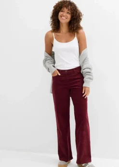 Discount Cordhose im Marlene-Stil Damen Hosen|Bekleidung·Kleider