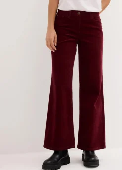 Online Cordhose im Marlene-Stil Damen Bekleidung·Kleider|Hosen
