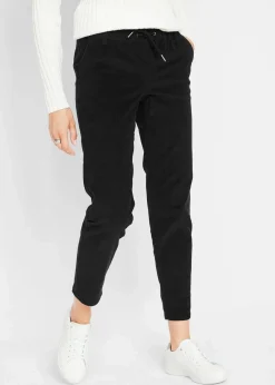Damen bonprix Hosen|Bekleidung·Kleider|Cordhose mit Bequembund