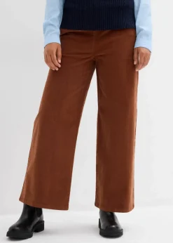 New Cordhose mit Bequembund, High Waist Damen Hosen|Bekleidung·Kleider