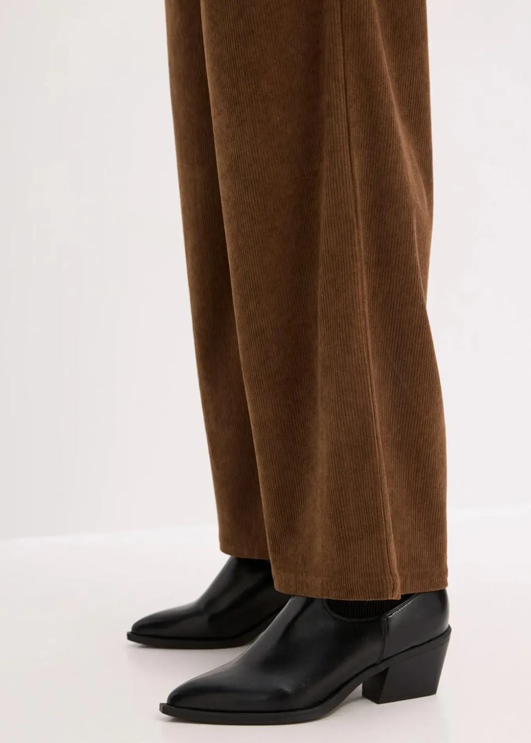 Hot Cordhose mit weitem Bein Damen Hosen