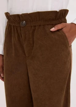 Hot Cordhose mit weitem Bein Damen Hosen