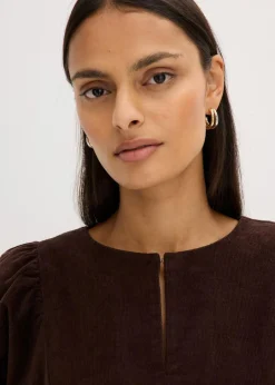 Clearance Cordkleid aus Baumwolle Damen Kleider|Bekleidung·Pullover & Strickjacken