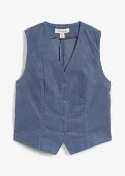 Cord-Weste Damen Jacken & Mäntel|Nachhaltigere Materialien