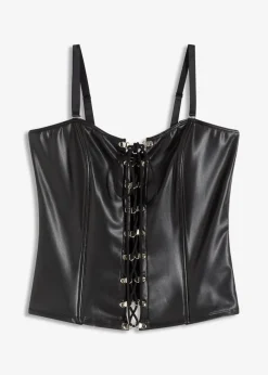 Corsage mit Schnürung aus Wetlook Damen Wäsche·Erotikwäsche|Erotikwäsche