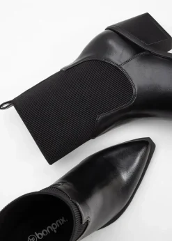 Damen bonprix Stiefeletten|Schuhe & Accessoires In Spezialgrößen·Elastischer Schaft|Cowboy-Boots