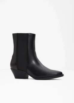 Damen bonprix Stiefeletten|Schuhe & Accessoires In Spezialgrößen·Elastischer Schaft|Cowboy-Boots